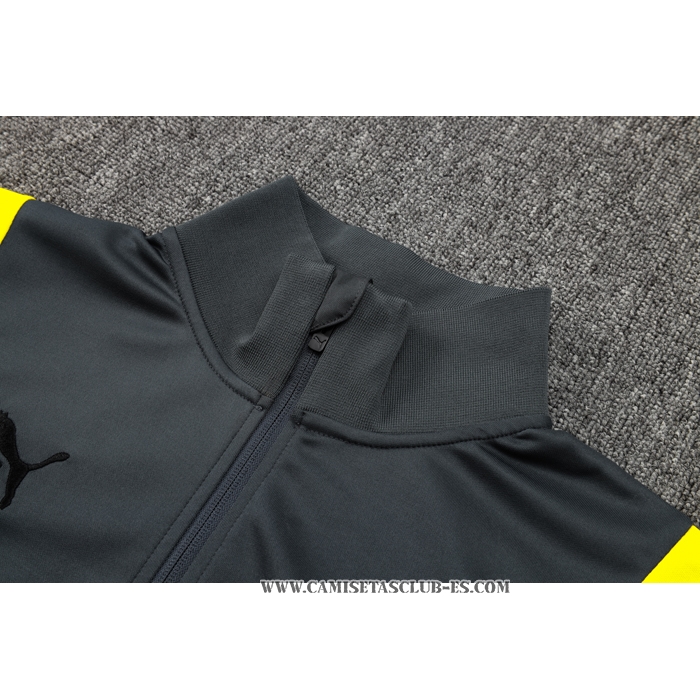 Chandal de Chaqueta del Borussia Dortmund 23-24 Gris